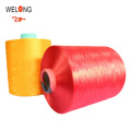 GRS recycle yarn for knitting dope dyed dty polyester yarn